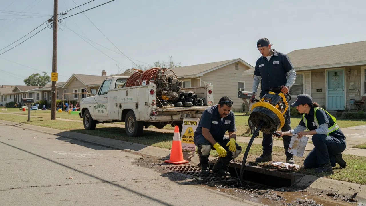 Drain Cleaning in Throckmorton, TX near me